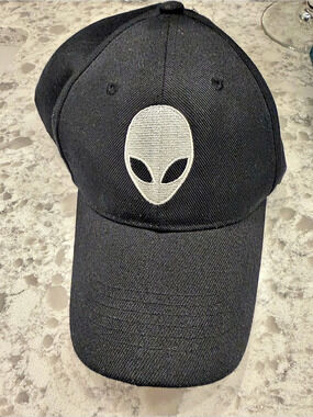 Alienware Embroidered Logo Baseball Cap Black